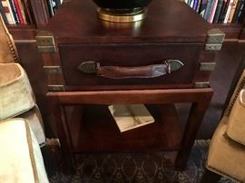 This Arhaus table is so unique - wait until you see the lamp!