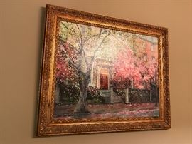 What a happy canvas ! Perfect in a spot where you want to dream your day away. 