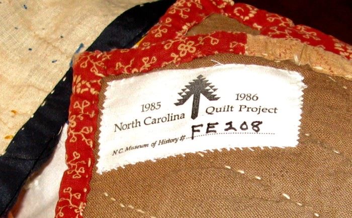 Tagged NC Quilt Project