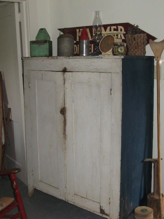 the Painted Southern Jelly Cupboard