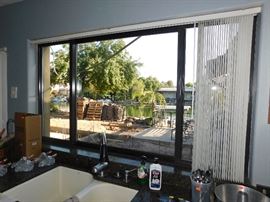 All back windows and sliding doors in this wing will be sold