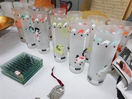 Carousel Circus glasses