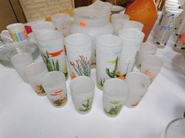 Blakely Pitcher and glass set