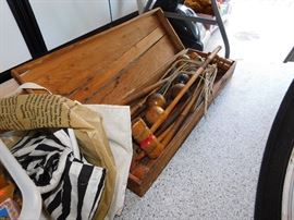 Vintage Croquet set