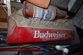 great Old Budweiser advertising sign works great