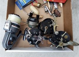 vintage reels, Penn ,Mitchell,Daiwa