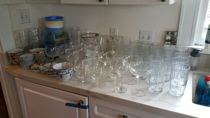 LOTS of glassware
