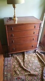 vintage 4 drawer cherry chest