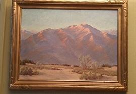 large original oil - John William Hilton