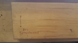 Le Gourmand butcher block kitchen furniture