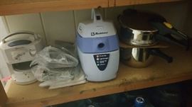 more cookware and pressure cookers