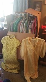 VINTAGE colorful spring and summer clothing - love that polyester!