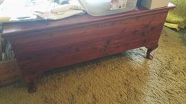 vintage cedar chest