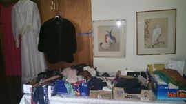 accessories - belts, scarves, shawls, gloves and more! 2 fantastic pen and ink and gouache artwork