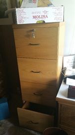 4 drawer file cabinet