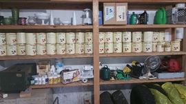 80+ large, 2lb. cans of "Perma Pak" dehydrated foods