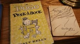 who can resist POGO and Walt Kelly? Plus a signed copy of Don Blanding's 'Leaves from a Grass House" - Hawaiiana at it's best