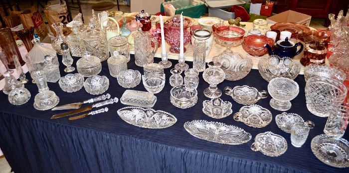 TABLES of Crystals - Waterford and More!