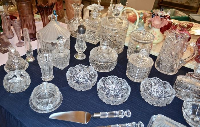 TABLES of Crystals - Waterford and More!