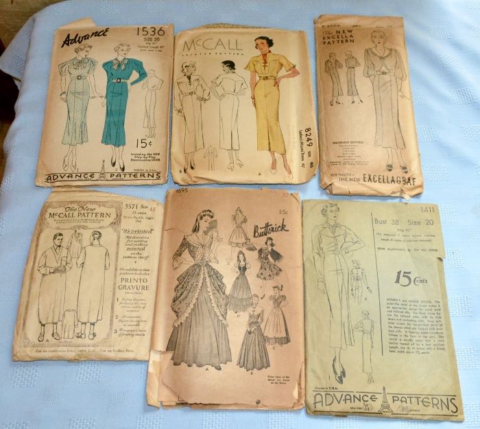 Vintage Clothing Patterns
