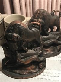 Pair of figural bookends