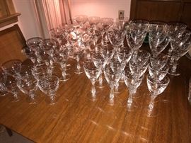 Super stunning beautiful vintage stemware; 1950’s?