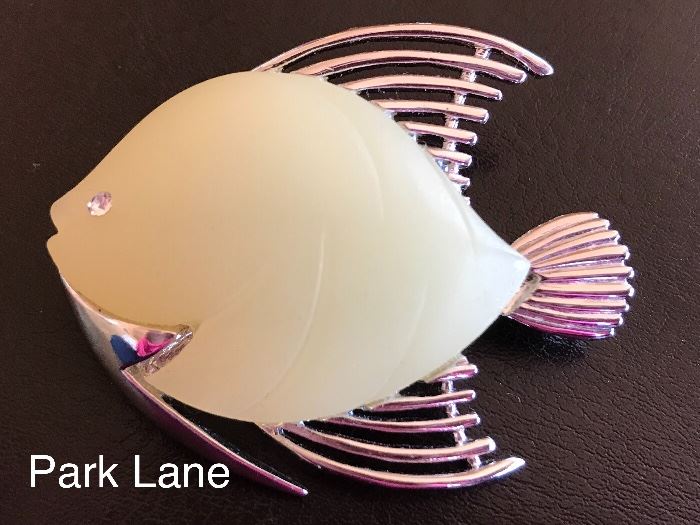 Park Lane vintage fish brooch 