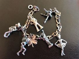 Vintage charm bracelet 