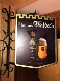 Hamm’s Waldech beer sign. It would not turn on. However; it could just need a new fuse 