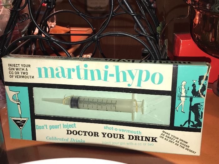 Martini-Hypo! Had never hear of this one! Fun!