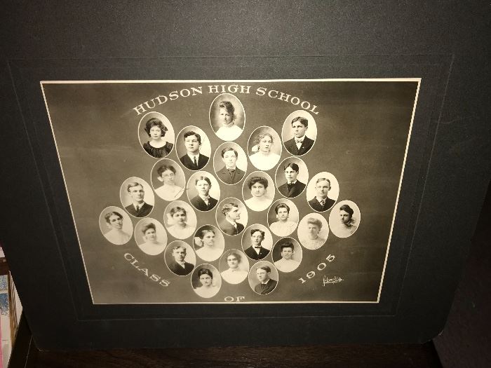 Hudson High School Class of 1905 class Picture 