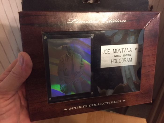 Joe Montana hologram