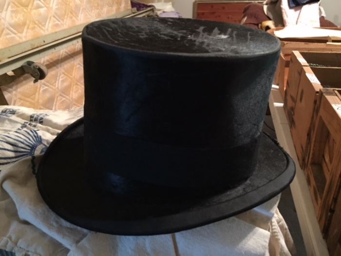 Antique top hat