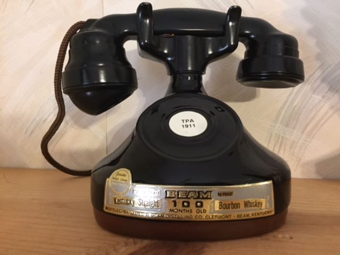 French telephone decanter