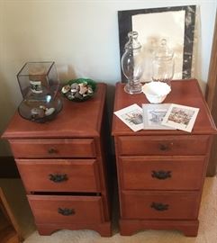 Nightstands have sold, items on nightstands available