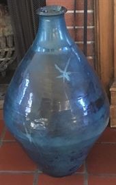 Extra large clay vase