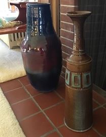 Extra large clay vases