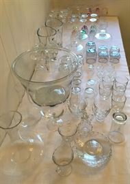 Gorgeous glassware, new and vintage!