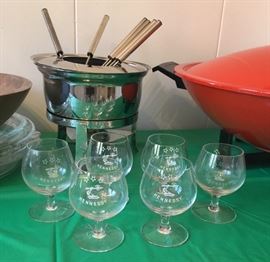 Hennesey Vintage Cognac Snifter glasses