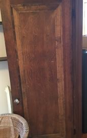 Vintage wood door
