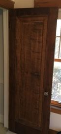 Vintage wood door