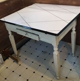 Totally cool art deco table!