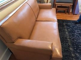 Couch in excellent condition, great neutral color to match any decor. Measures 76" long, 31" deep, 32" high. Seat cushion is 20" deep. Recently cleaned.