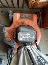Black Decker Lawn Mower