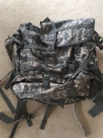 US Army Military issue digital camo Molly 2 backpack with frame