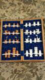 Chinese Vintage Faux Ivory Chess Set