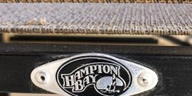 Hampton Bay Patio Table w 6 Slingback Chairs (2 Swivel)