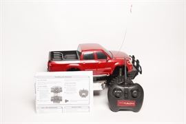 Red Toyota Tundra Remote Control Truck