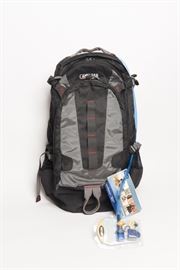 Black And Grey CamelBak Hydration Pack
