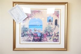 “Summertime En Provence” By Bohlmann Limited Edition Lithograph